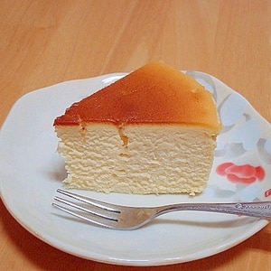 卵2個でもしっかり膨らむスフレチーズケーキ